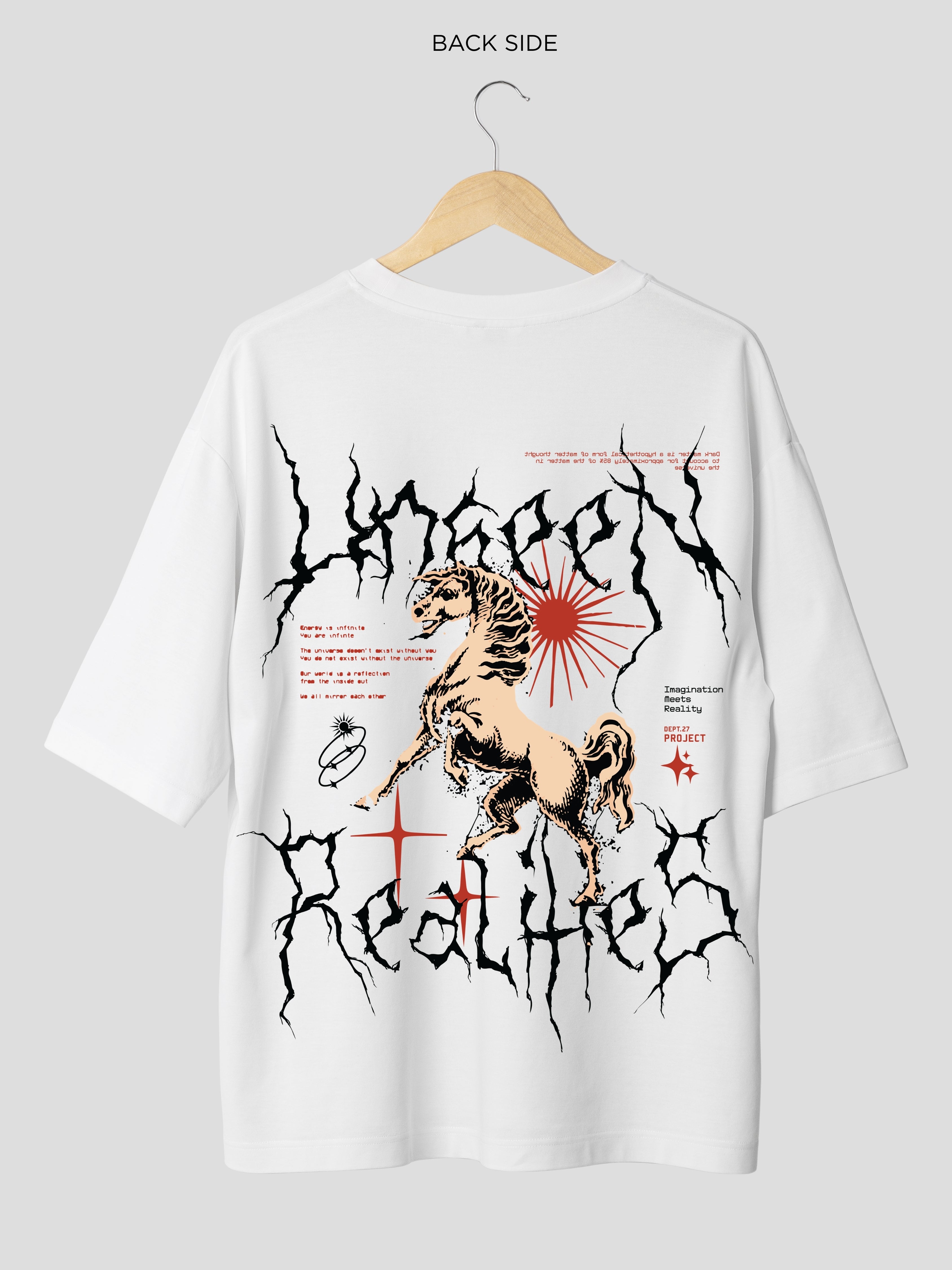 UNSEEN REALITY - OVERSIZE TSHIRT