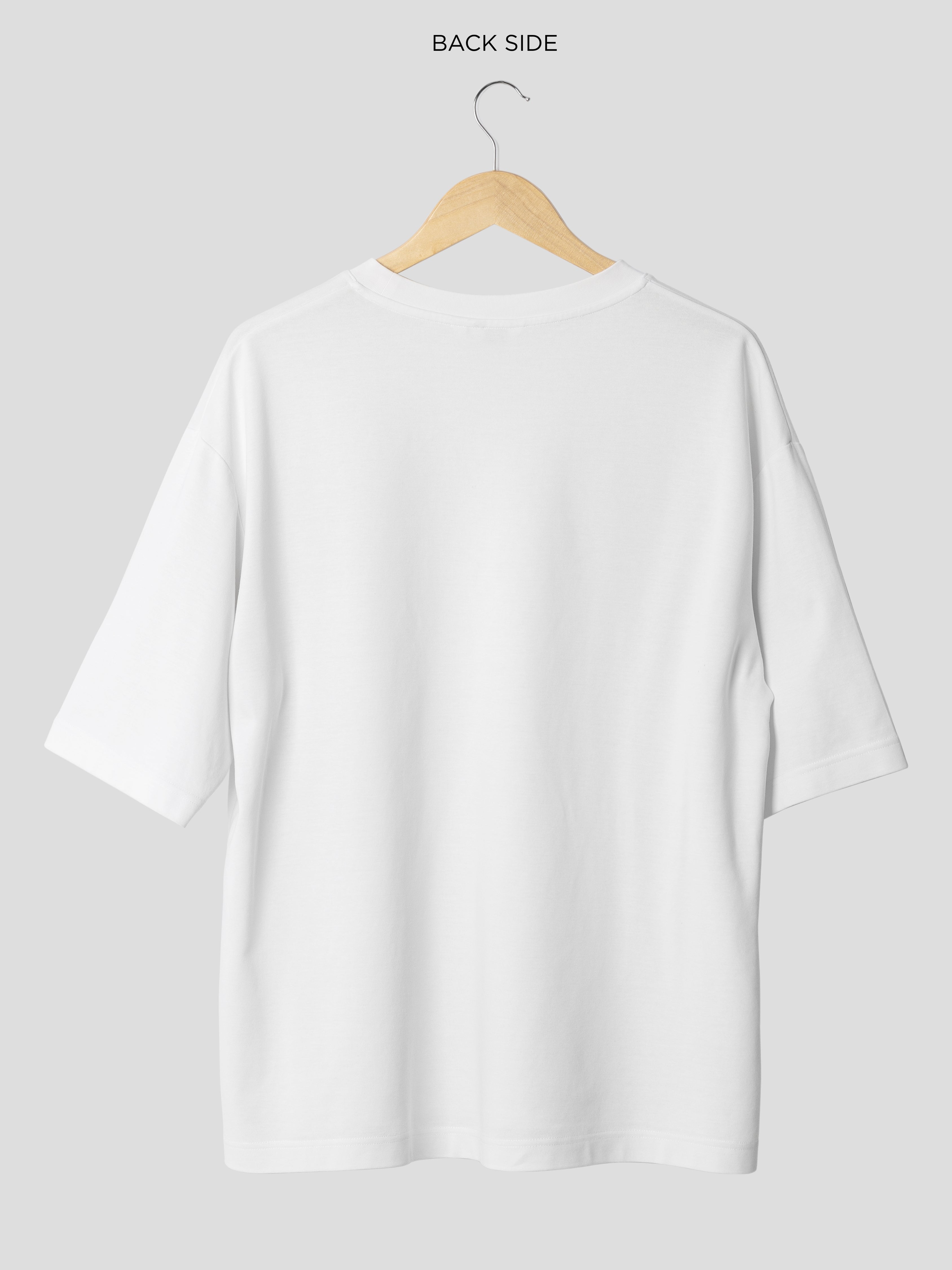 MUSTANG- WHITE OVERSIZE TSHIRT
