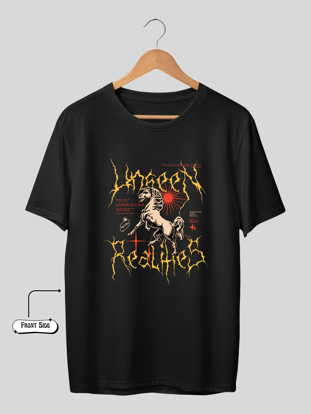UNSEEN REALITY - OVERSIZE TSHIRT