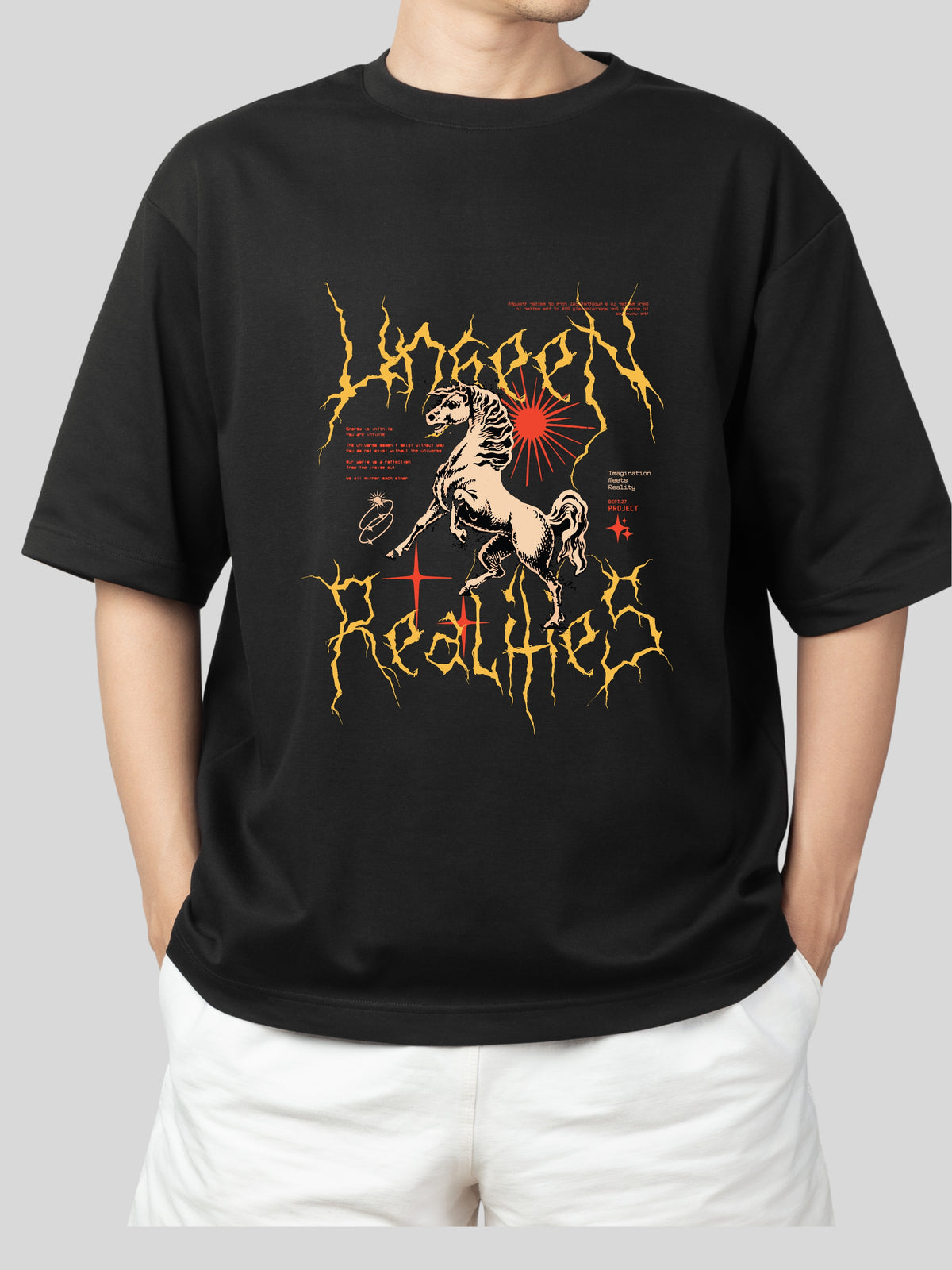 UNSEEN REALITY - OVERSIZE TSHIRT