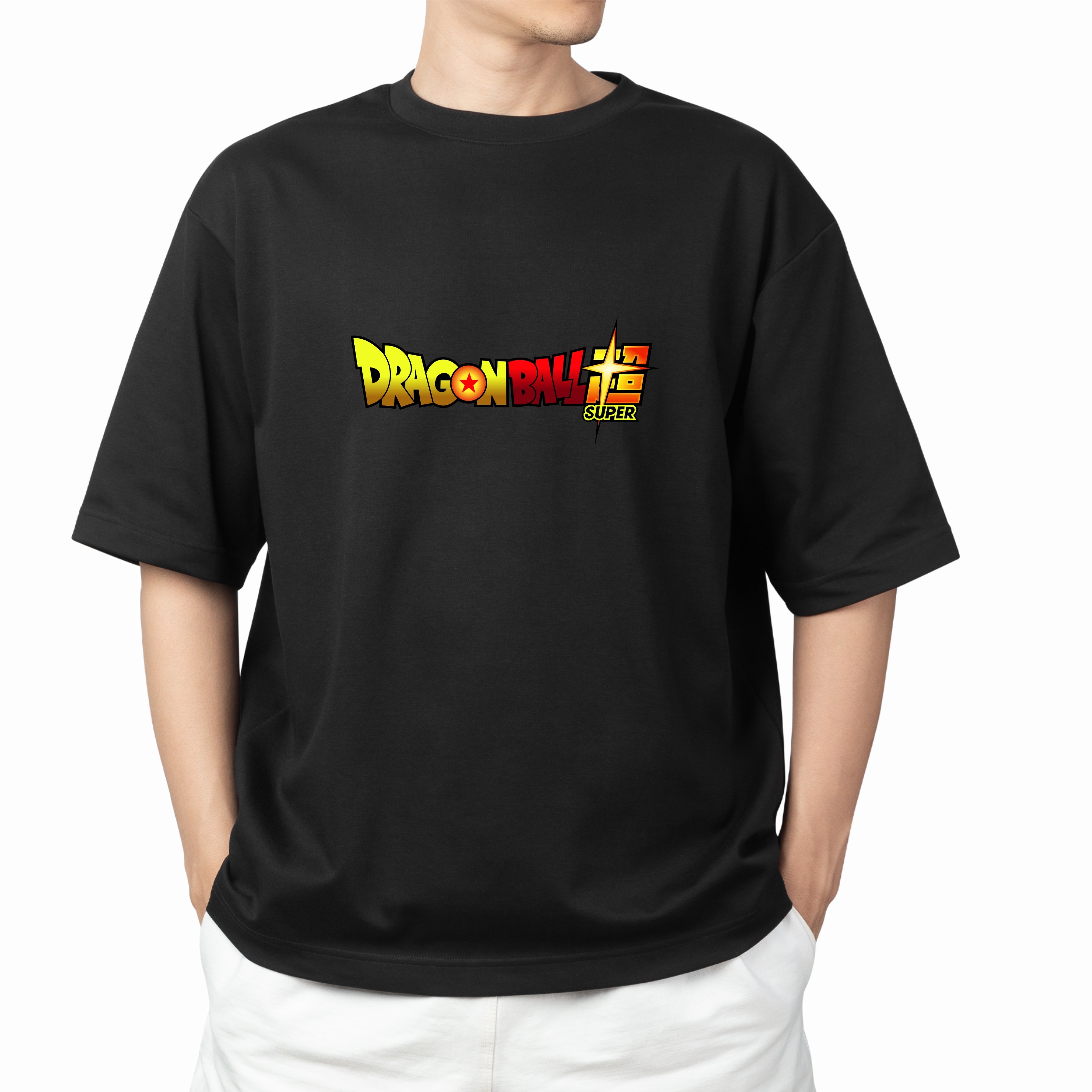 DRAGON BALL- BLACK OVERSIZE TEES