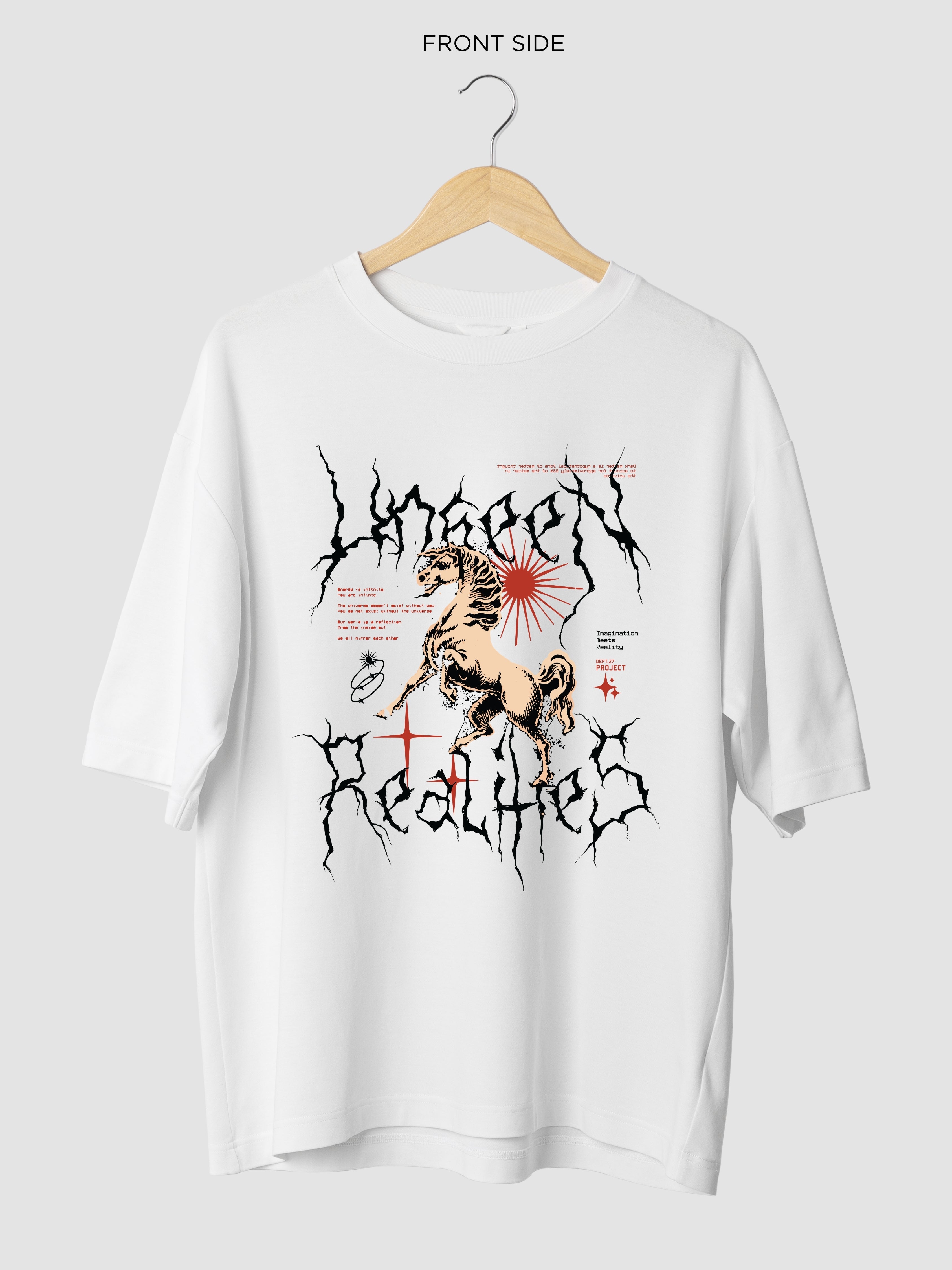 UNSEEN REALITY - OVERSIZE TSHIRT