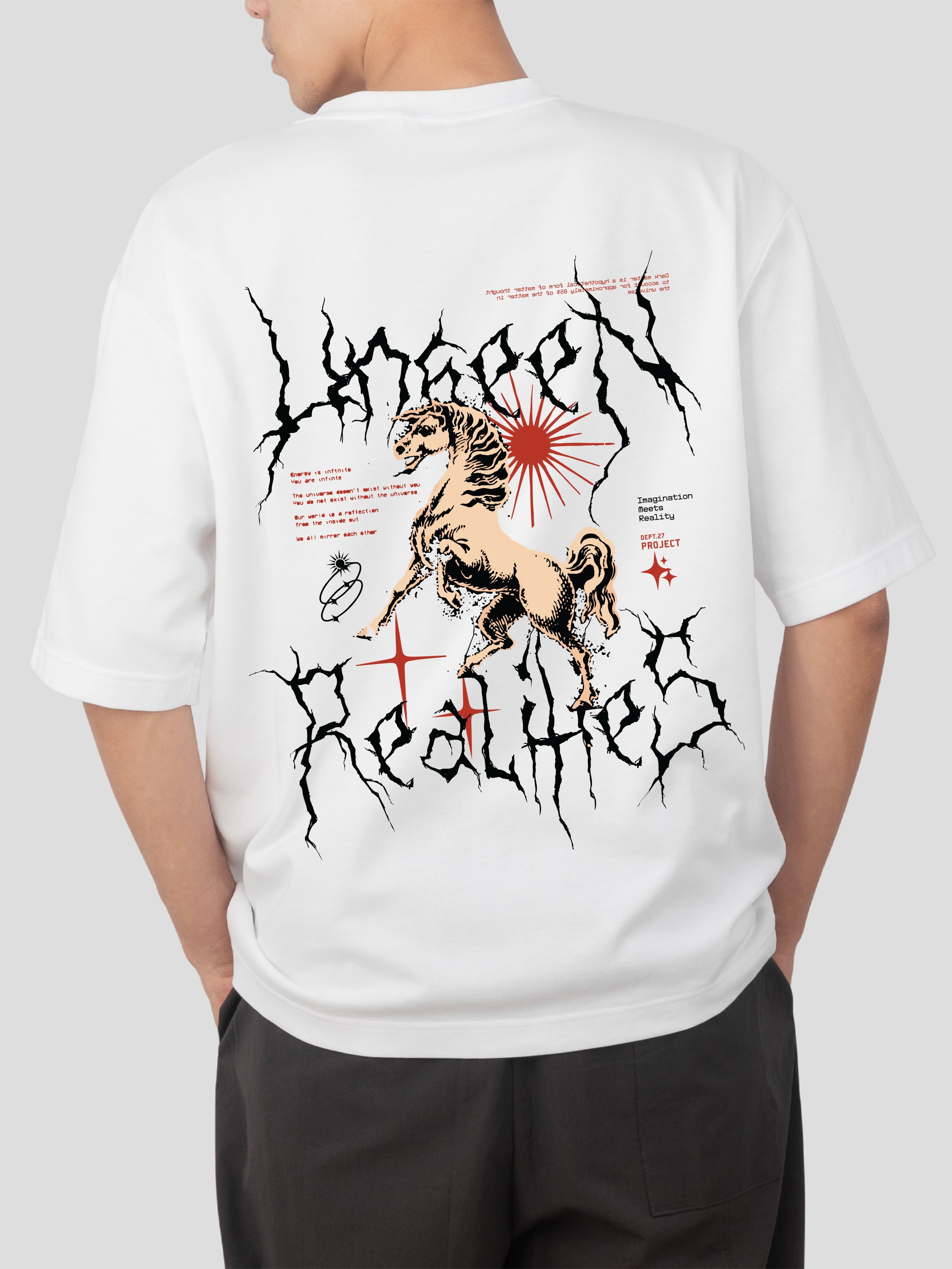 UNSEEN REALITY - OVERSIZE TSHIRT