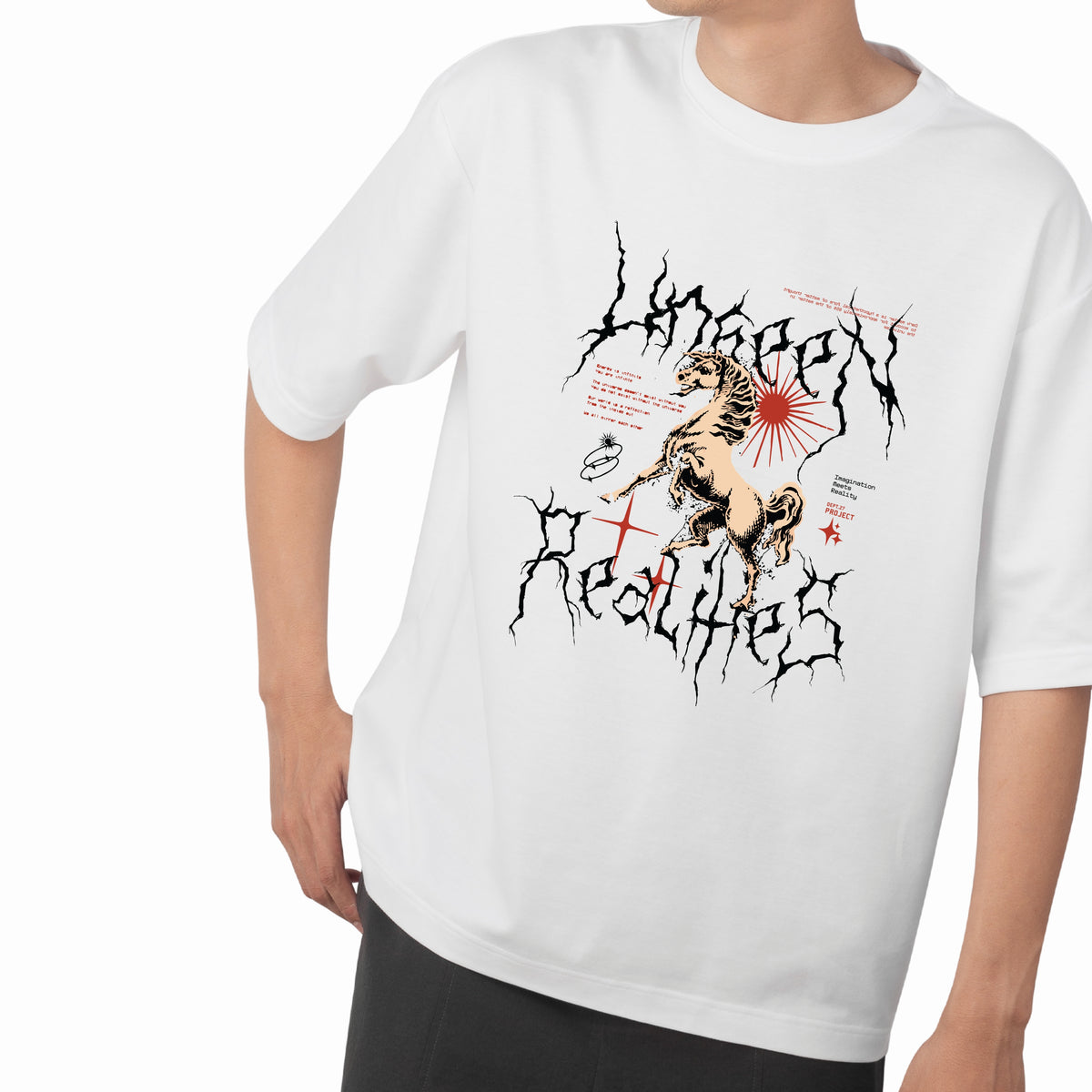 UNSEEN REALITY - OVERSIZE TSHIRT