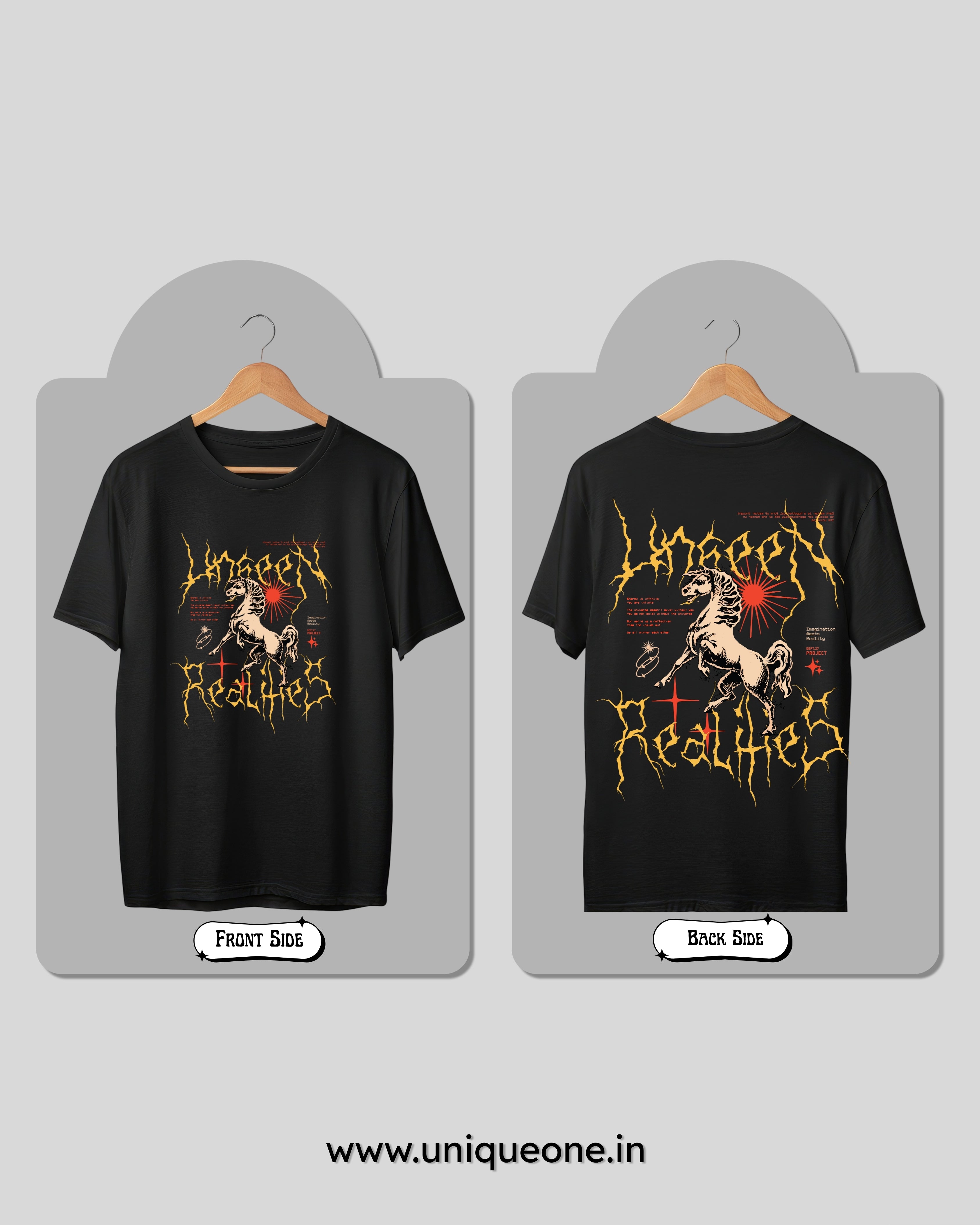 UNSEEN REALITY - OVERSIZE TSHIRT